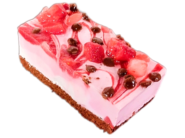 Aardbei Chocolade gebak (Vegan)